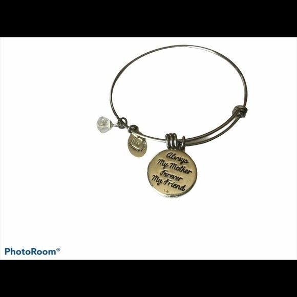Footnotes Silver Charm Bracelet Mother - Picture 2 of 3
